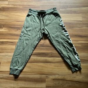 Calvin Klein green women’s sweatpants